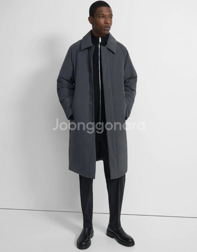 띠어리 로니 패딩 L--5