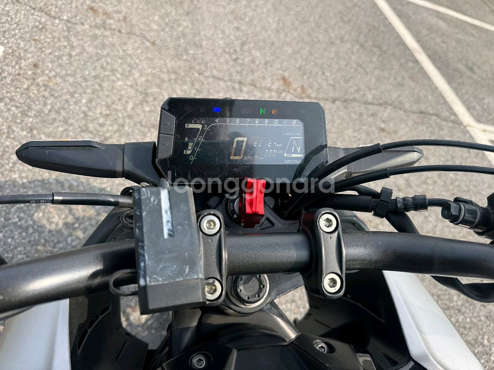 혼다 cb125r 21년형 블박튜닝 abs 팝니다--9