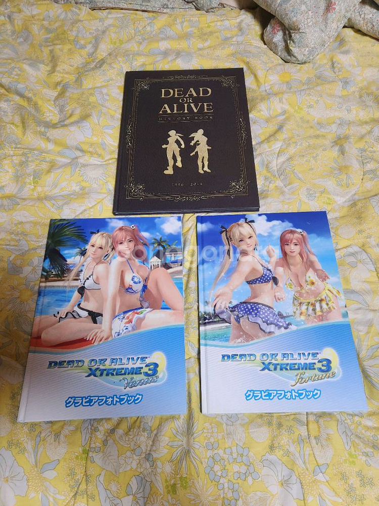 데드오어얼라이브 포토북2권 + 히스토리북 일괄로 팝니다--0