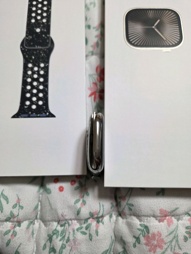 애플워치10 46mm 내추럴 티타늄 풀박 애케플--3