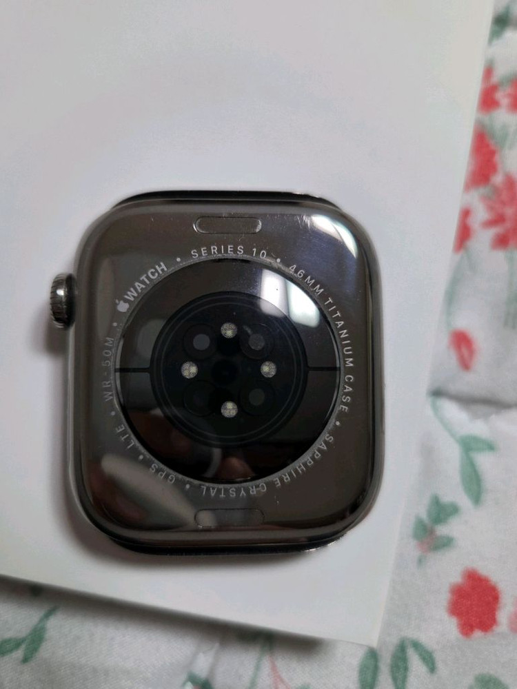 애플워치10 46mm 내추럴 티타늄 풀박 애케플--7