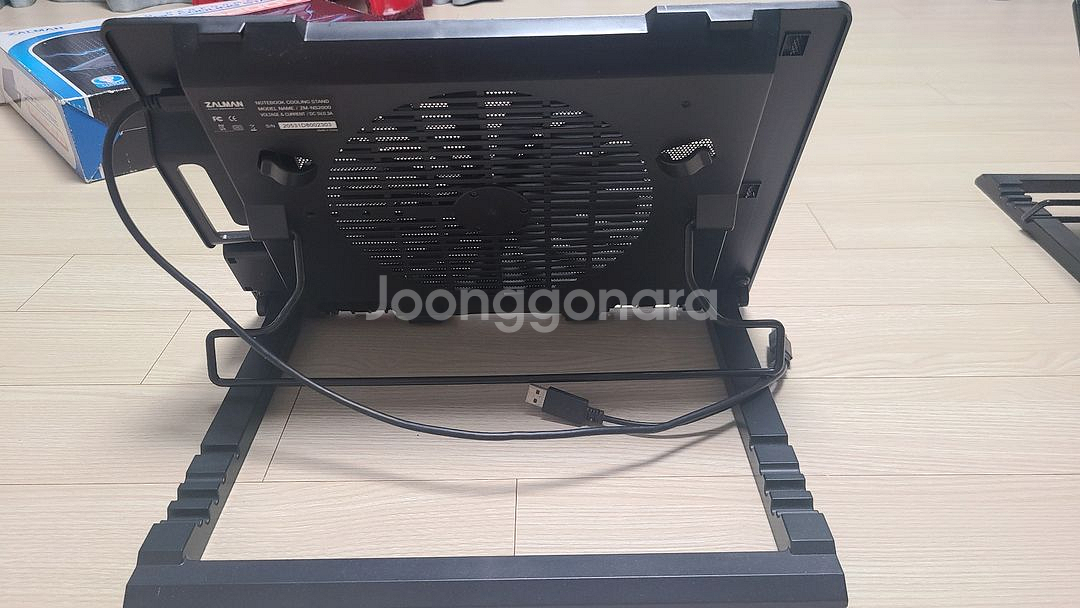 잘만쿨러 ZM-NS2000 노트북 쿨러 받침대--0