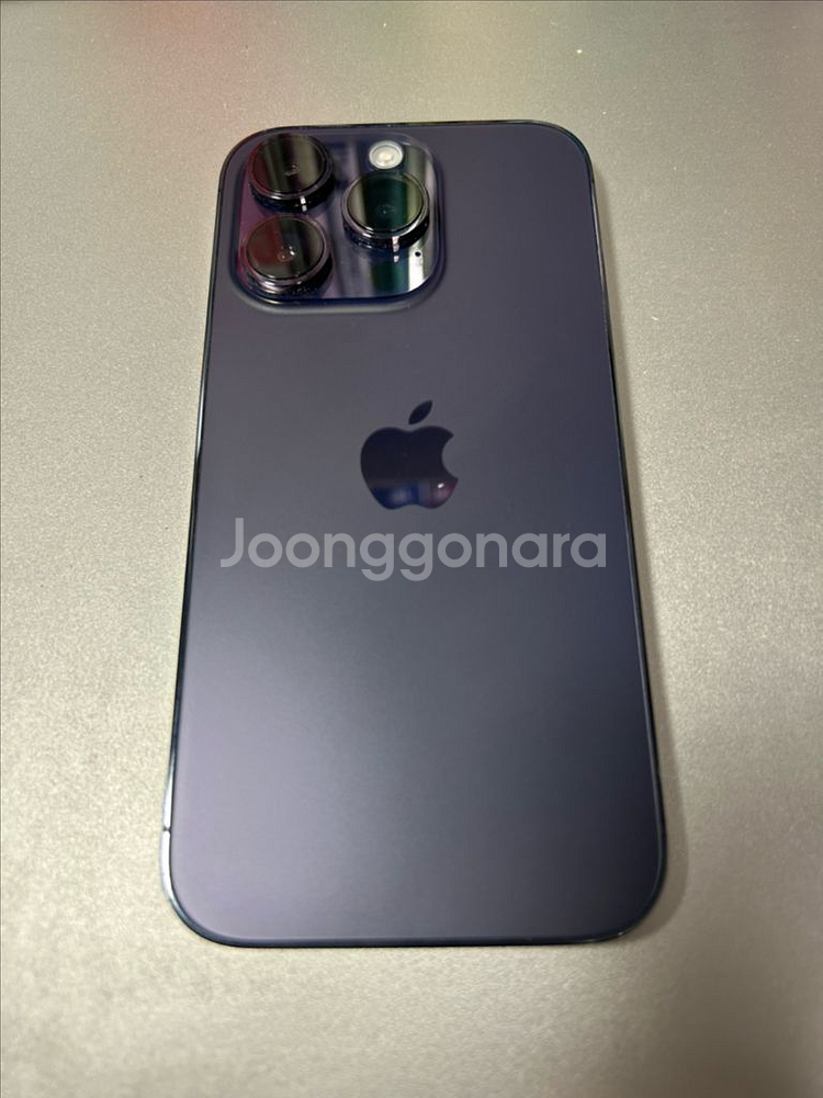 아이폰14프로 128기가 딥퍼플 S급--0