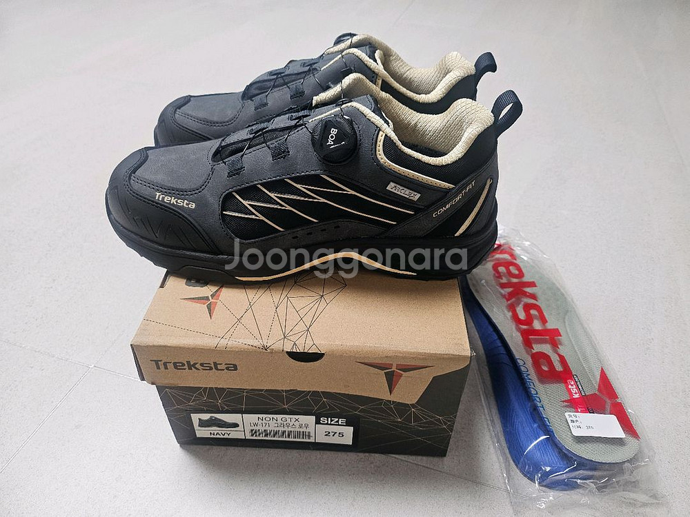 트렉스타 논 GTX 안전화 LW-171 275 새상품--3