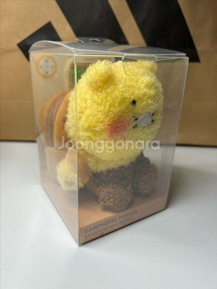 카카오프렌즈 춘식이 무선이어폰 파우치 새상품--0
