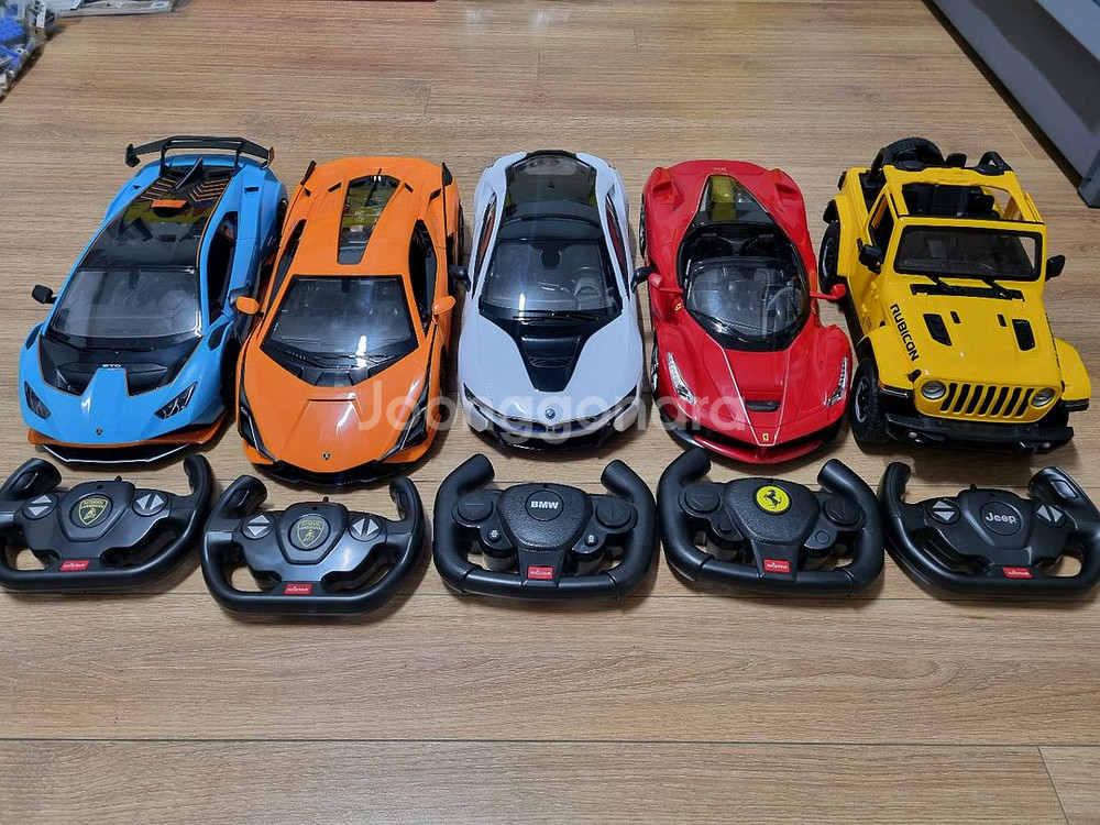 라스타 rc카 5대 일괄판매 합니다.--0