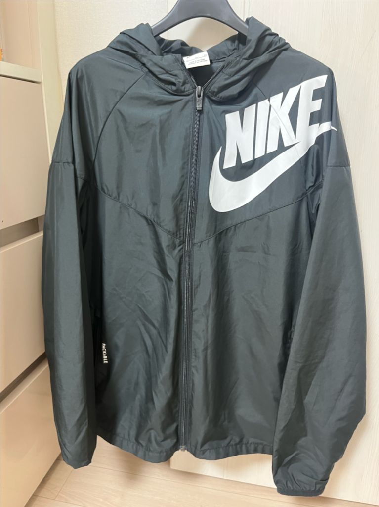 나이키 후드 바람막이 자켓 XL(주니어)