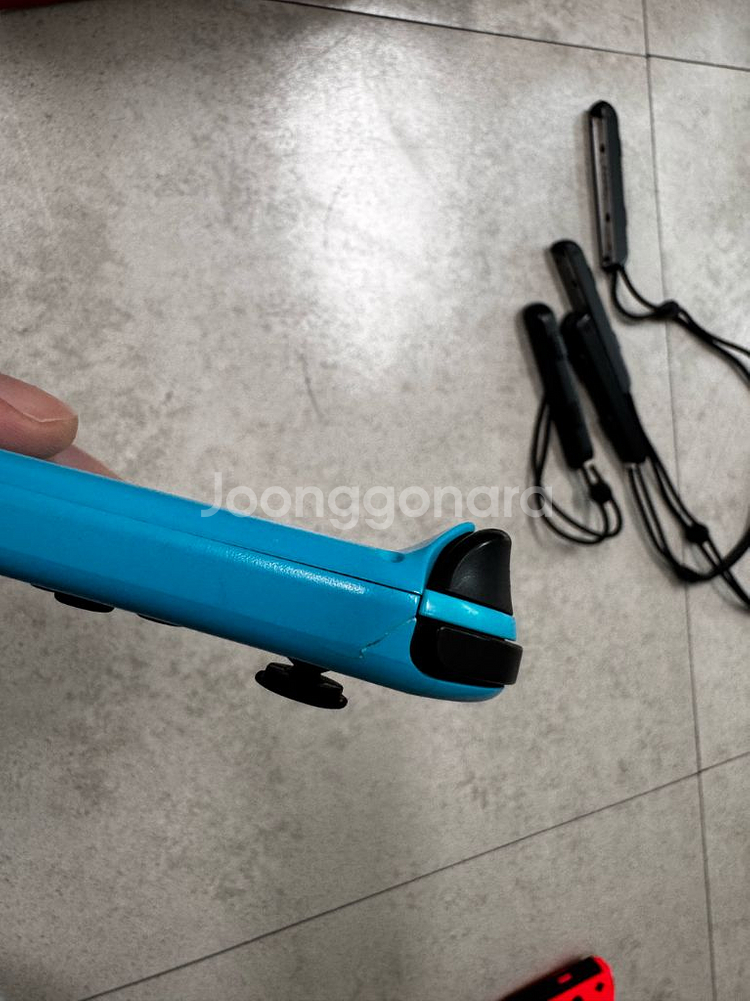 닌텐도 oled 본체와 부속품과 게임 일괄 판매--7