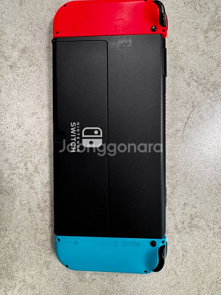 닌텐도 oled 본체와 부속품과 게임 일괄 판매--6