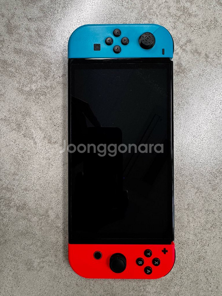 닌텐도 oled 본체와 부속품과 게임 일괄 판매--5