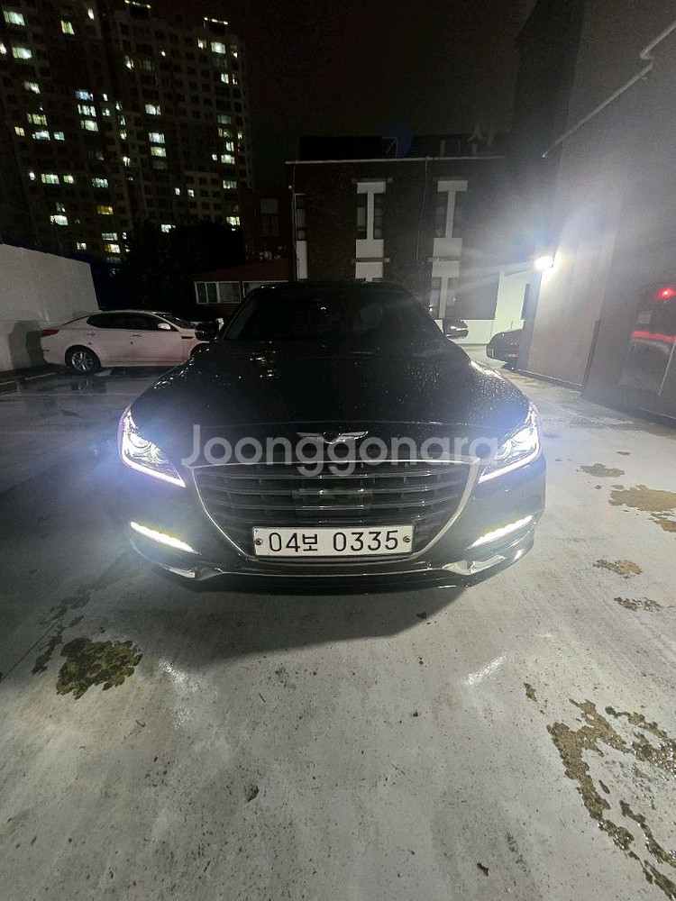 제네시스 G80 3.8 파이니스트 완풀옵션--0