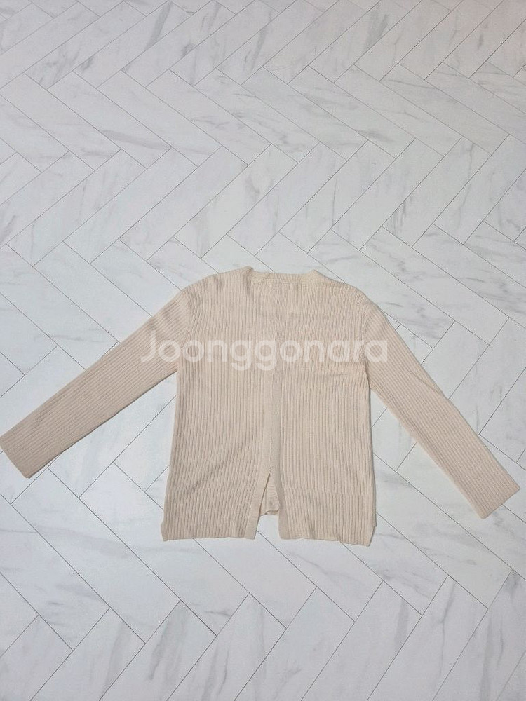 한섬 SJ 가디건 모 100% 55사이즈--3