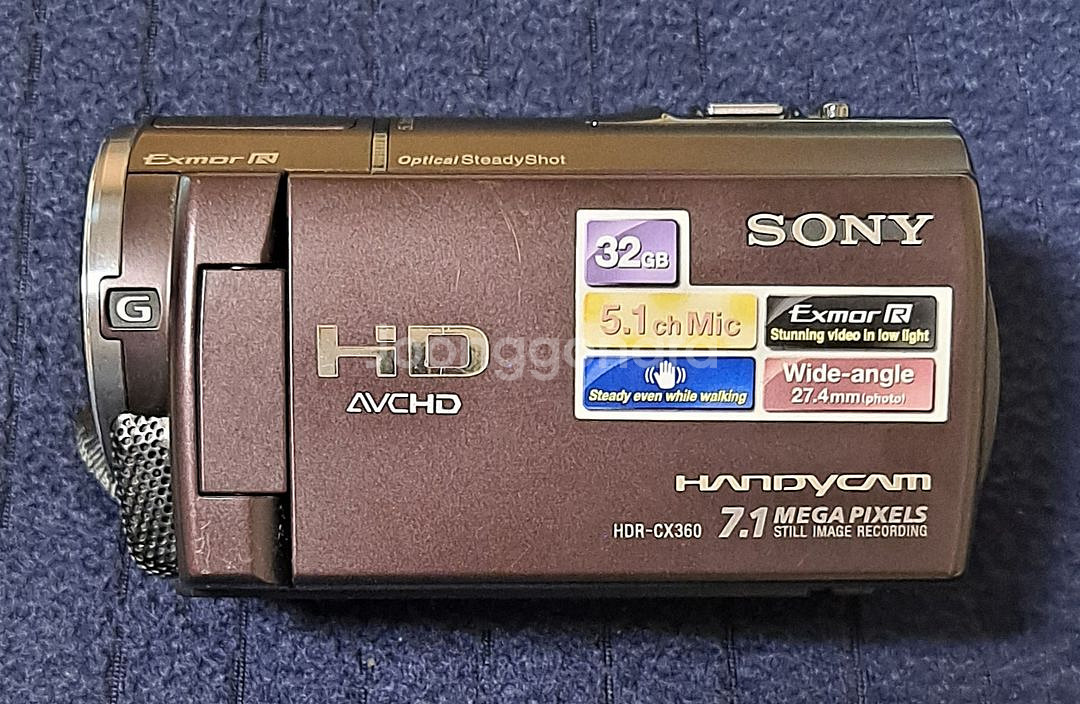 소니 핸디캠 (SONY HandyCam)--1