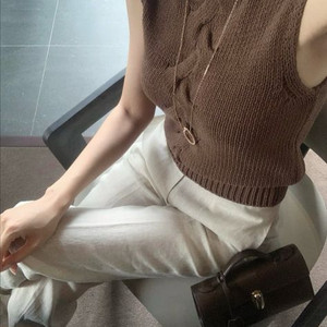 (새상품)라플라 피터 코튼 니트