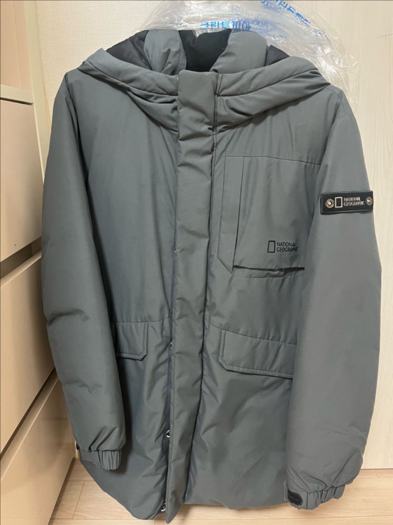 내셔널지오그래픽 키즈 다운 패딩 160