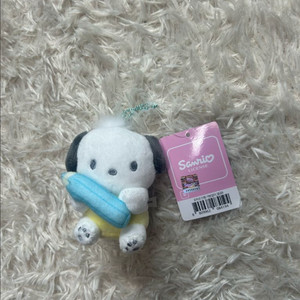 (새상품)산리오 포차코 열공 인형 키링 8cm