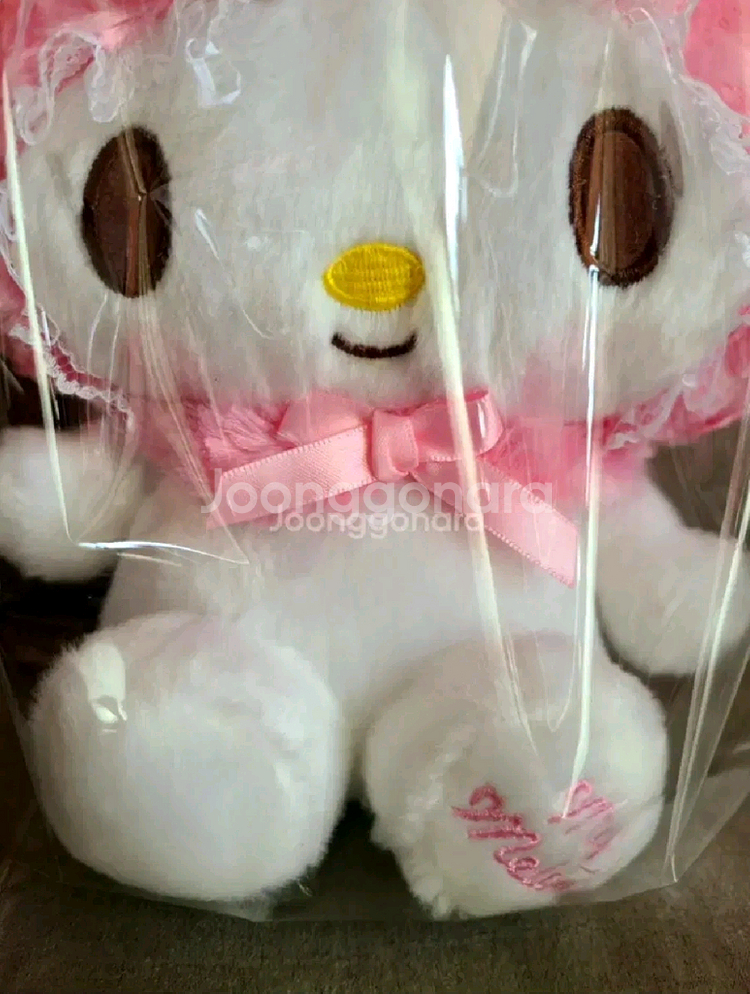 산리오 마이멜로디 리본 인형 25cm--4
