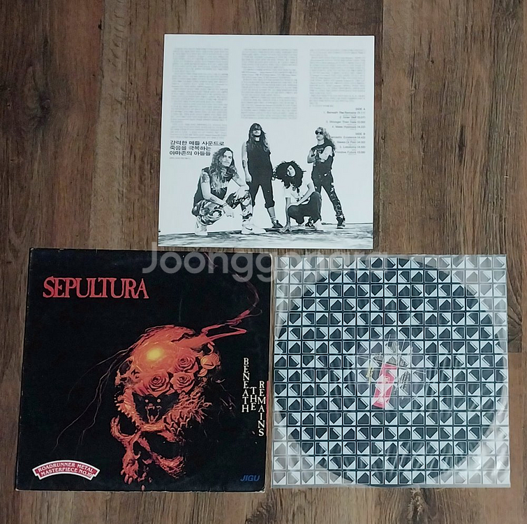 라이센스 엘피 LP, Sepultura--0