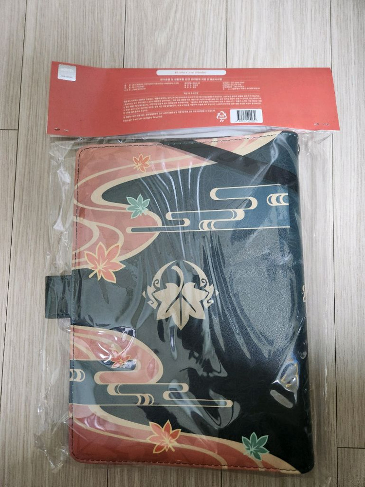 원신pc라운지 카즈하 포토카드 바인더북 미개봉--1