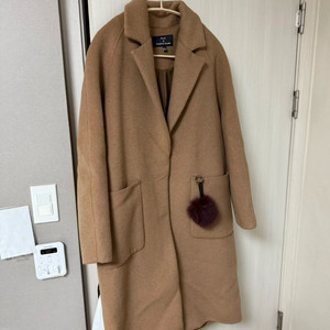 플라스틱아일랜드 여성 울 코트 xs