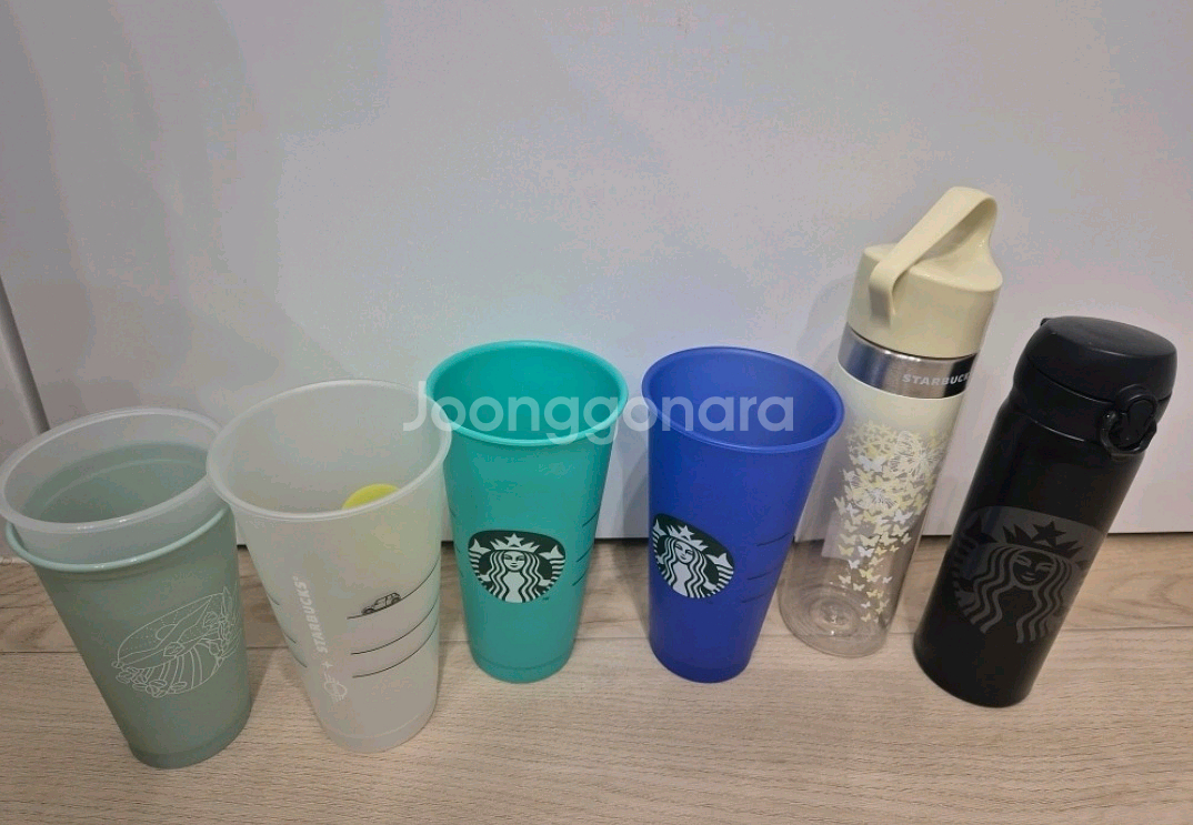 스타벅스 텀블러 컬러체인징컵 일괄--0
