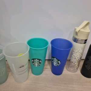 스타벅스 텀블러 컬러체인징컵 일괄
