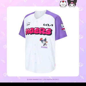 기아 타이거즈 X 쿠로미 콜라보 유니폼 전상현마킹 90