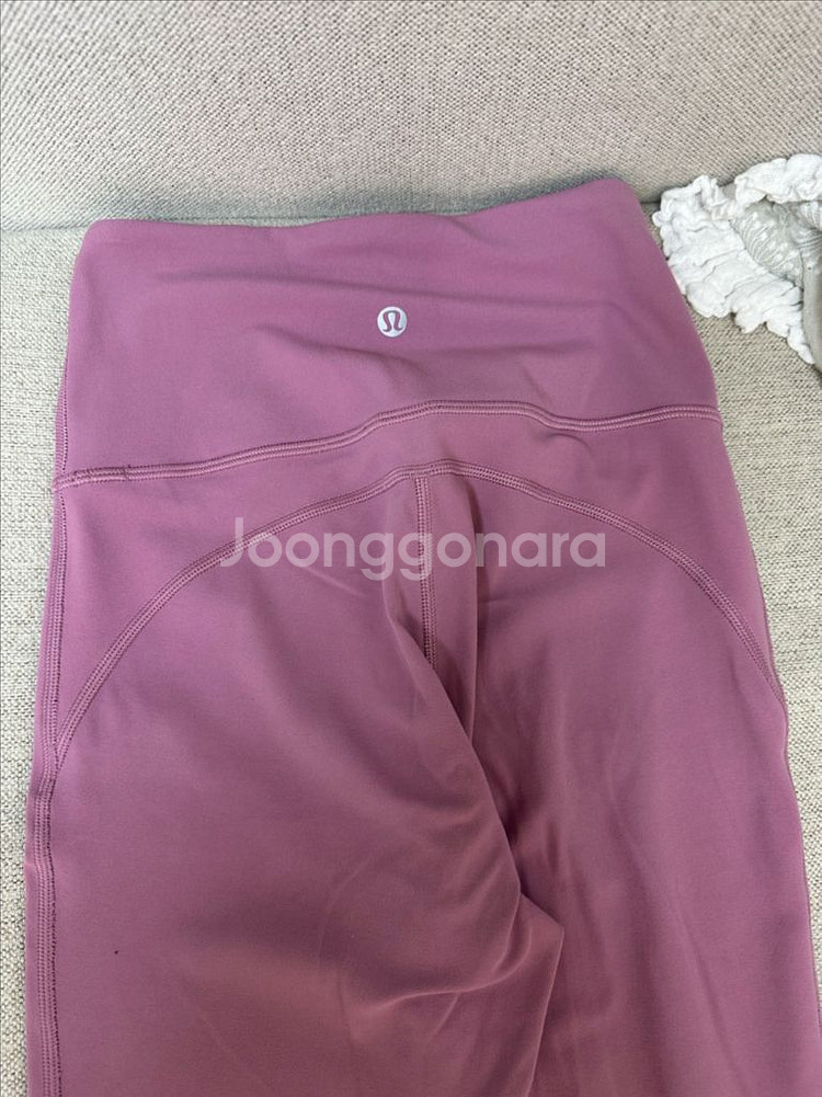 룰루레몬 얼라인 레깅스 타이즈 핑크 4 S사이즈--2