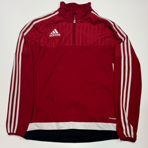 아디다스 삼선트랙 하프집업 풀오버 아노락 맨투맨 L