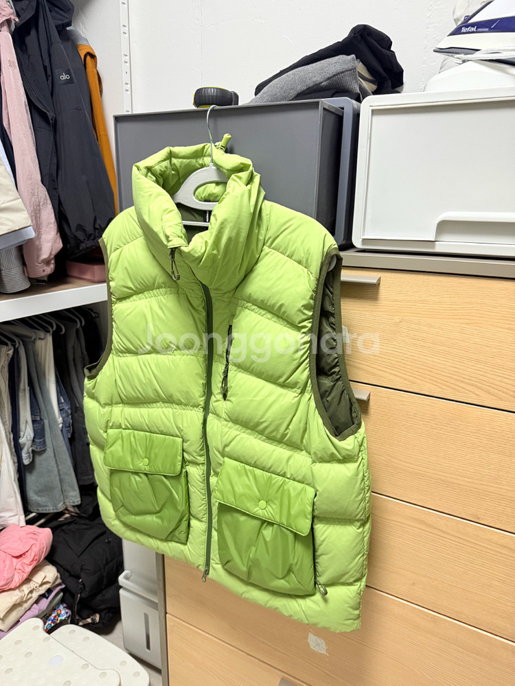 살로몬 하이넥 패딩 점퍼 / 신품급--2