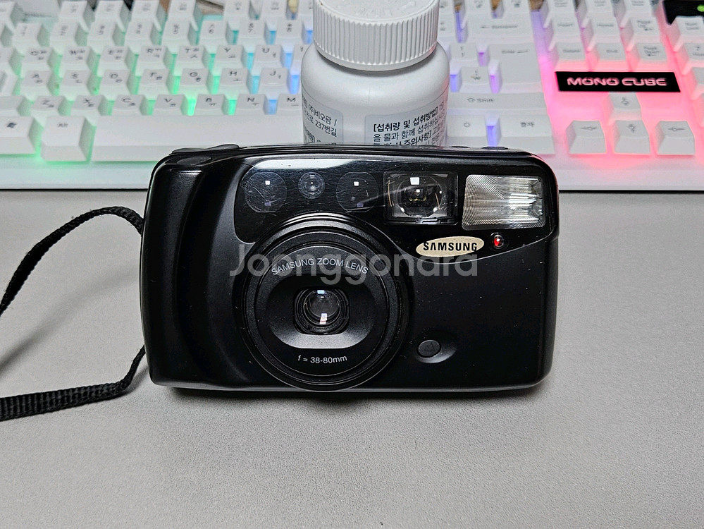삼성 AF ZOOM 800 느좋 필카 필름 카메라 작동--1