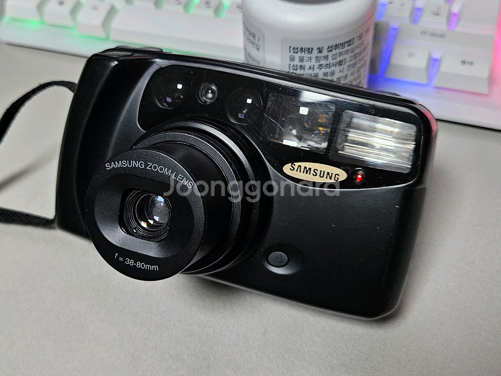 삼성 AF ZOOM 800 느좋 필카 필름 카메라 작동--2