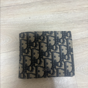 디올 오블리크 반지갑