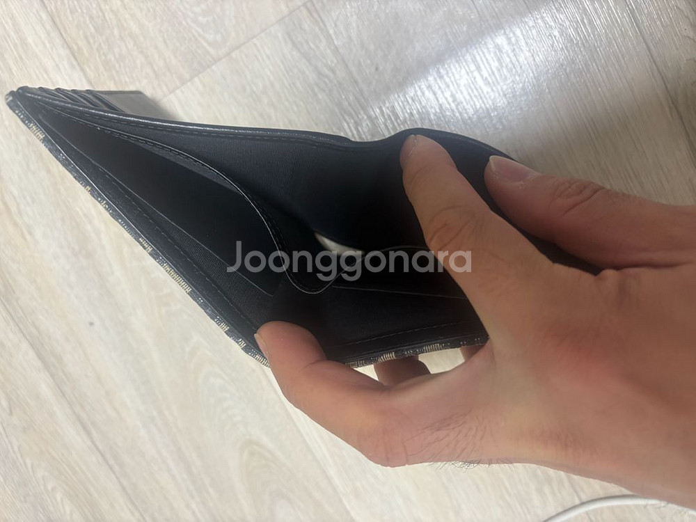 디올 오블리크 반지갑--2