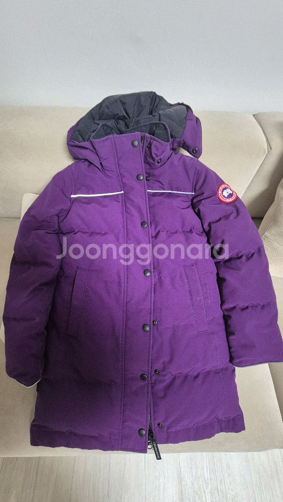 캐나다구스 칠리왁 여아 패딩 퍼플--0