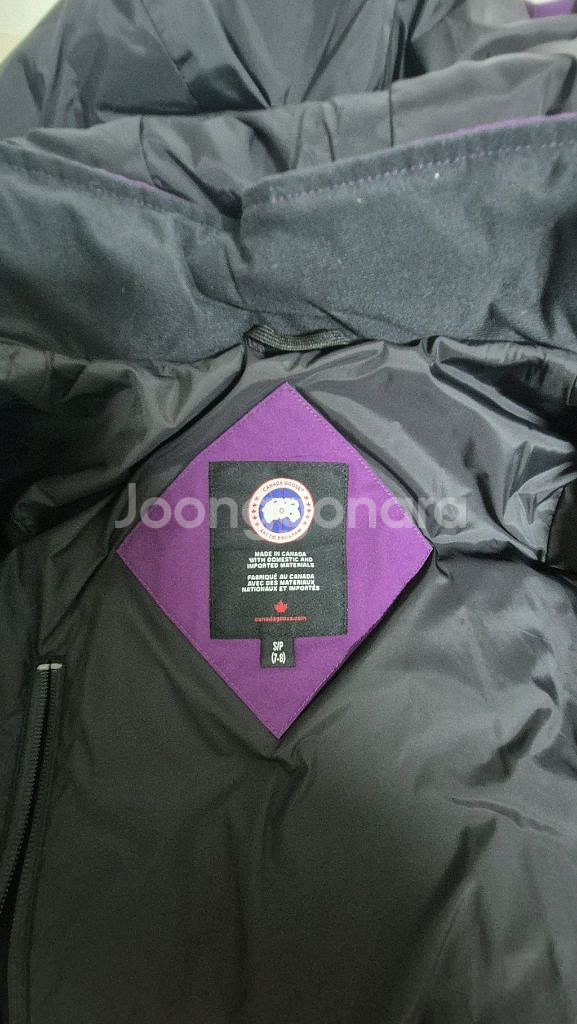 캐나다구스 칠리왁 여아 패딩 퍼플--4