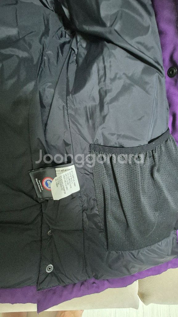 캐나다구스 칠리왁 여아 패딩 퍼플--5