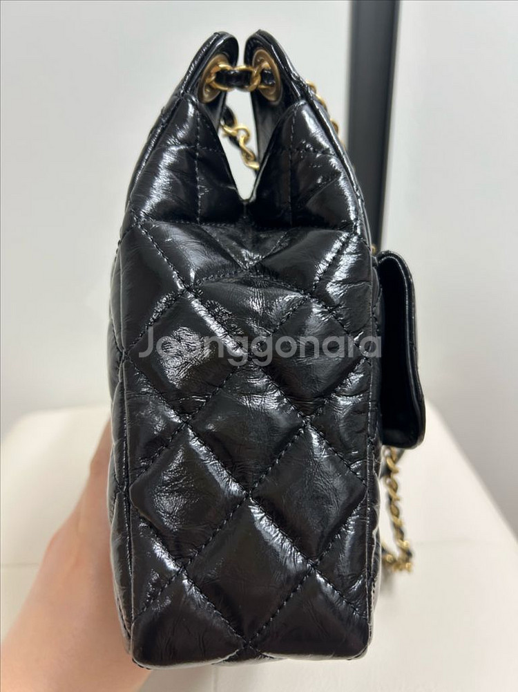 샤넬 시즌 호보백 미듐--2