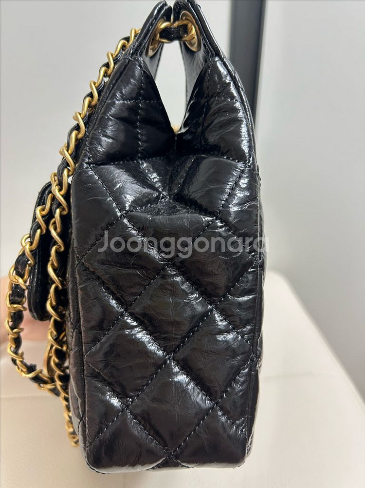 샤넬 시즌 호보백 미듐--3