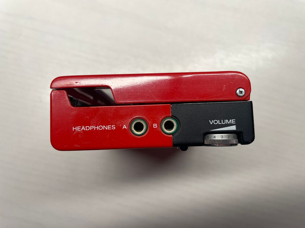 Sony Walkman 워크맨 WM-2 레드(정상작동)--2