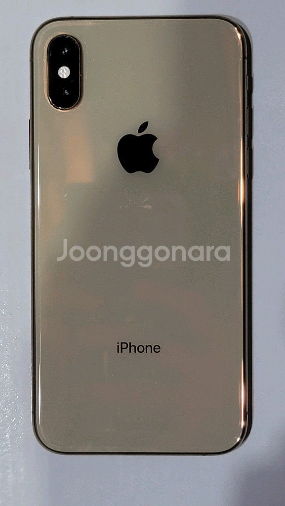아이폰 xs 256GB 골드--1