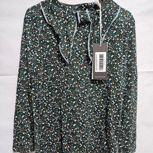 미샤앤퍼프 스카우트 탑 에메랄드 미니 플로랄 6-7