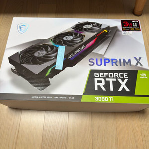 MSI RTX3080Ti 슈프림 X 12GB