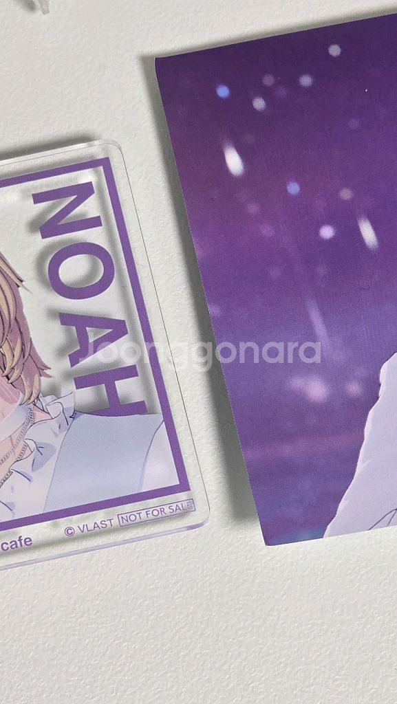 플레이브 노아 애니메이트 특전 콜라보 카페 아크릴 코스--1