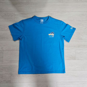 뉴에라키즈 팜 트리 티셔츠 블루 140 새상품!