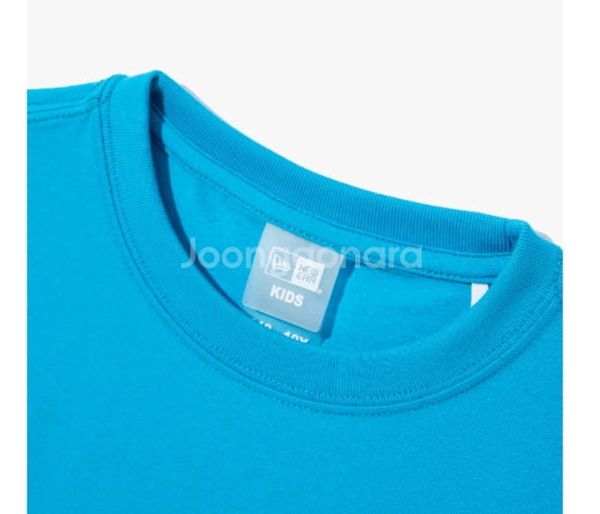 뉴에라키즈 팜 트리 티셔츠 블루 140 새상품!--6