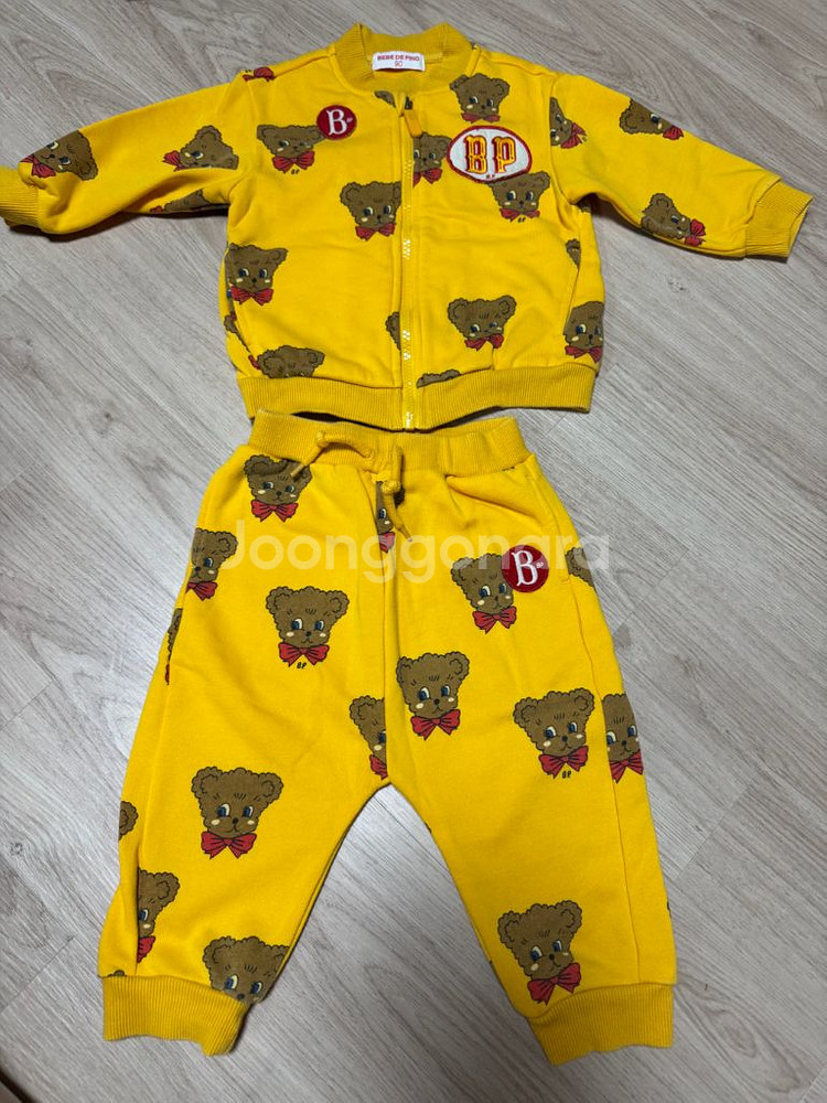 베베드피노, 밍크뮤 상하복 90-100일괄--1