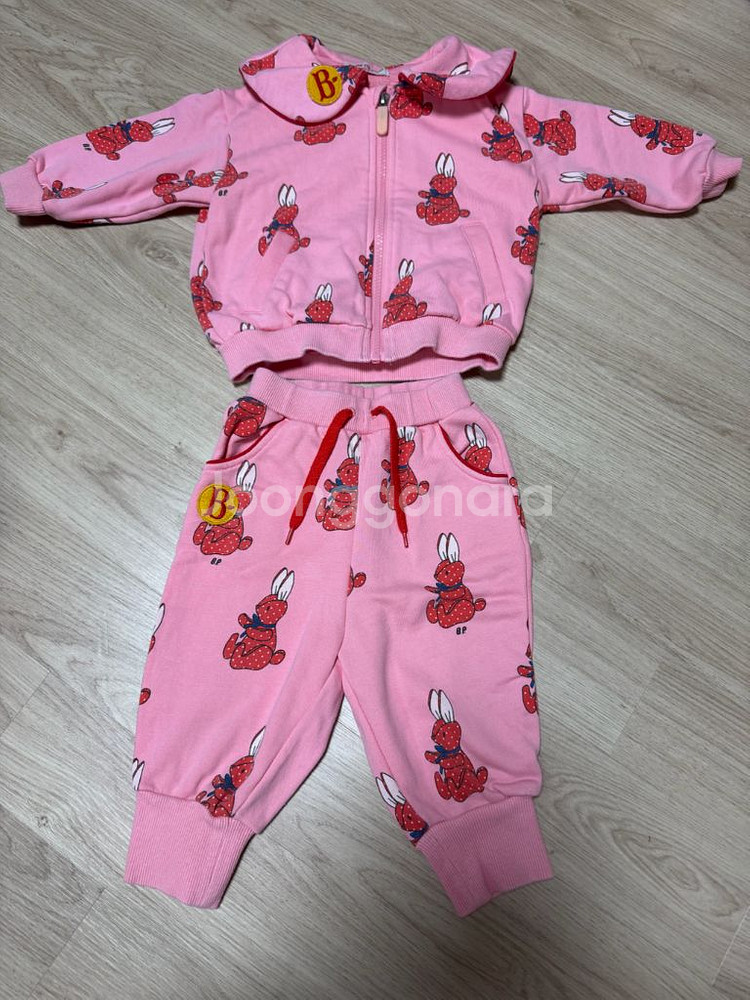 베베드피노, 밍크뮤 상하복 90-100일괄--2