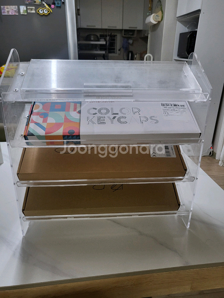 키보드키켑6개(사오파오/gmk)+아크릴장식선반--8