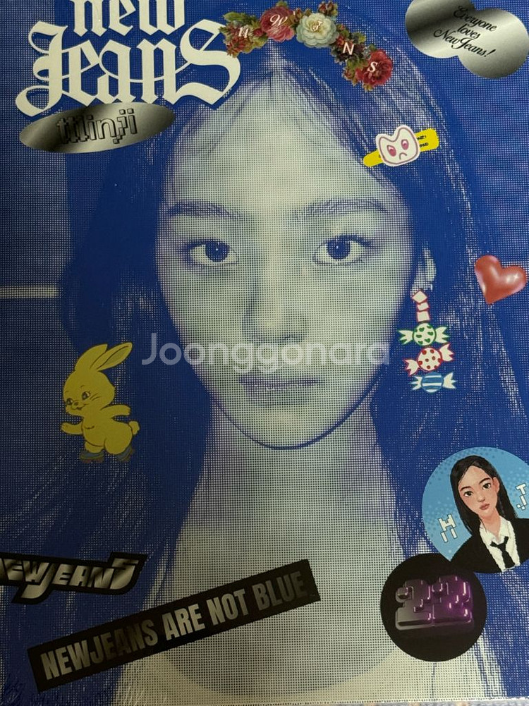 뉴진스 블루북 민지버전 미개봉--0